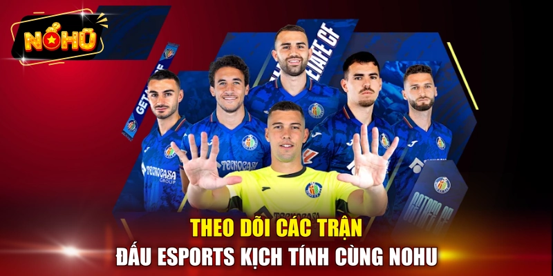 Theo dõi các trận đấu Esports kịch tính cùng NOHU
